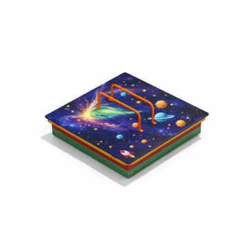 Песочница с крышкой 02 Космос