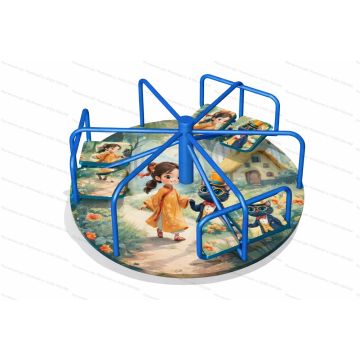 Детская карусель Ромашка Сказка