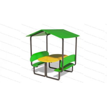 Столик для детского сада с навесом