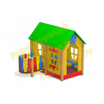 Домик с балконом для детей