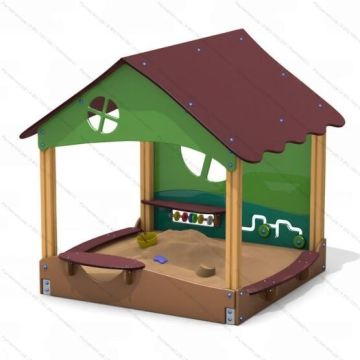 Песочница с навесом Детство