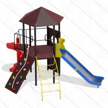 ДИК Остров Стандарт с винтовой горкой