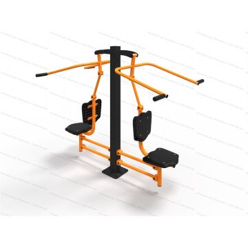 Тренажер уличный Верхняя тяга двойной КВ