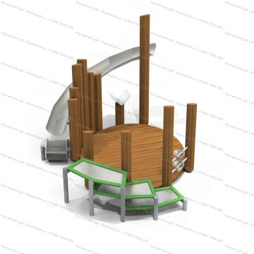 Песочная игровая станция-ЭКО