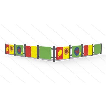 Ограждение для детской площадки Сад