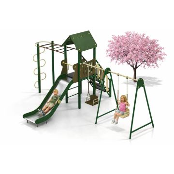 ДИК Австрия 04 с 2-мя качелями и рукоходом