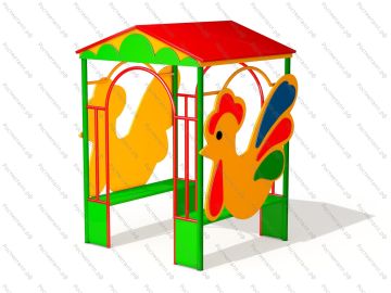 Домик - беседка Петушок для детей Домик - беседка Петушок для детей