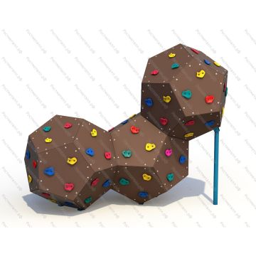 Детский Скалодром Додекаэдр Трио