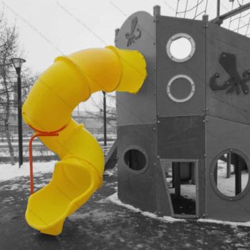 Горка-тоннель с оборотом 270 градусов с высоты 1,5-2,0 м