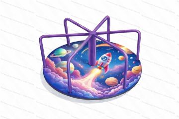 Детская карусель Стоячая Космос Детская карусель Стоячая Космос