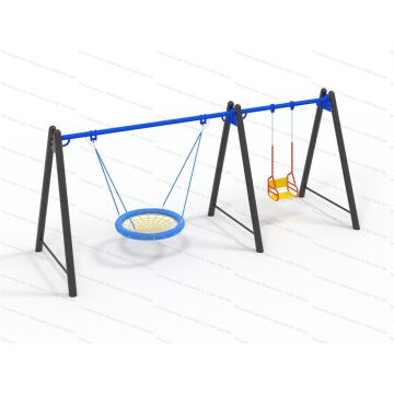 Качели Двухместные ⌀108 Комби Качели Двухместные ⌀108 Комби
