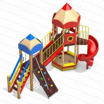 ДИК Художник с винтовой горкой ДИК Художник с винтовой горкой