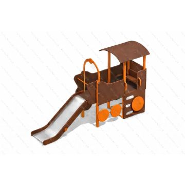 Горка - скат Паровозик 02