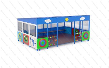 Теневой навес игровой Дельфин 02 20 м2
