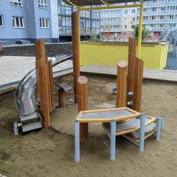 Песочная игровая станция-ЭКО