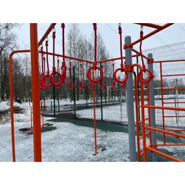 Спортивный комплекс Воркаут и тренажеры Шестигранник