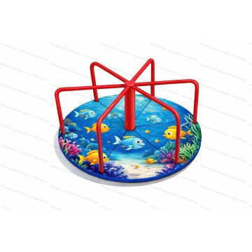 Детская карусель Стоячая Море