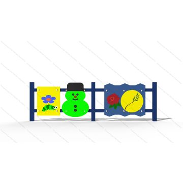 Ограждение для детской площадки Сказка