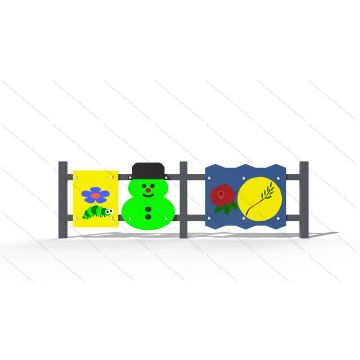 Ограждение для детской площадки Сказка