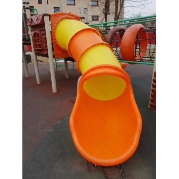 Горка - тоннель с оборотом 60 градусов с высоты 1,2 м Горка - тоннель с оборотом 60 градусов с высоты 1,2 м