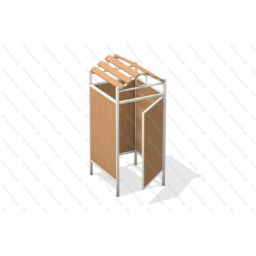 Одноместная пляжная раздевалка Комфорт