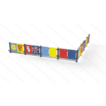 Ограждение для детской площадки Колобок