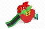 Горка-скат Клубничка