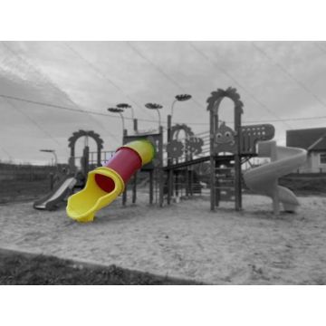 Горка - тоннель прямая с высоты 1,2 м Горка - тоннель прямая с высоты 1,2 м