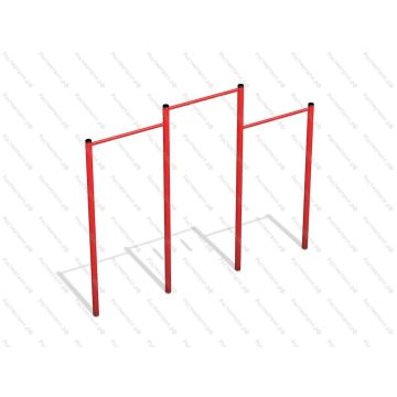 Турник тройной