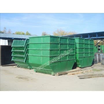Бункер контейнер для мусора объемом 8 м3