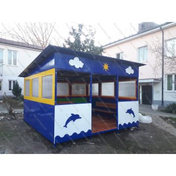 Теневой навес игровой Дельфин 13 м2
