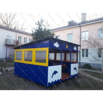 Теневой навес игровой Дельфин 13 м2