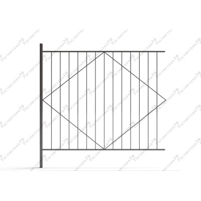 Парковое ограждение №1