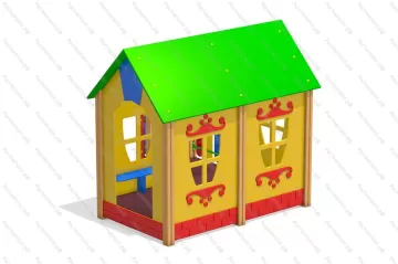 Домик с балконом для детей