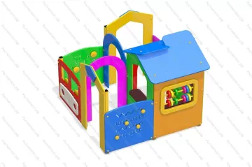 Игровой комплекс Домик-лабиринт