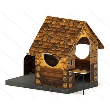 Домик - беседка Поляна для детей Домик - беседка Поляна для детей