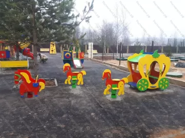 Карета с лошадьми Экипаж для Золушки