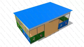Теневой навес №6    40 м2