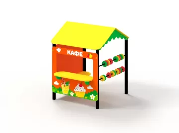 Домик-кафе для детской площадки уличный
