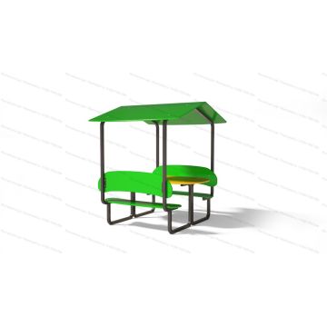 Столик для детского сада с навесом