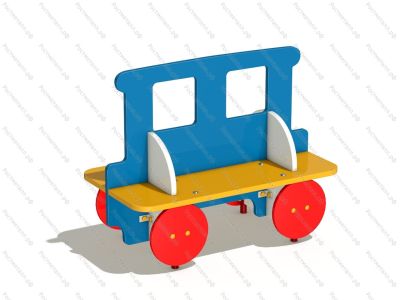 Лавка детская Вагончик
