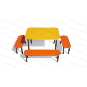 Стол со скамейками Игруля