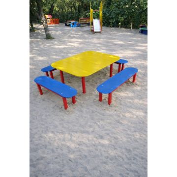 Стол со скамейками Игруля