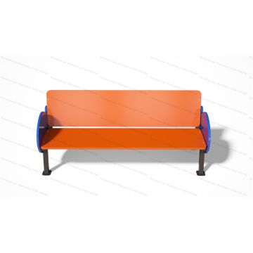 Лавка детская Китовая для сада