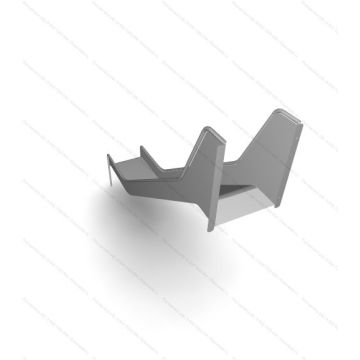 Скат из нержавеющей стали 01