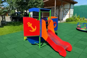 Горка - скат Кораблик Горка - скат Кораблик