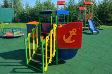 Горка - скат Кораблик Горка - скат Кораблик