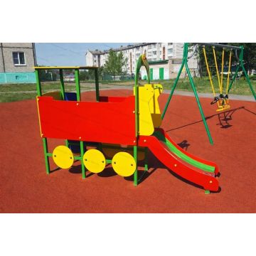 Горка - скат Паровозик 02