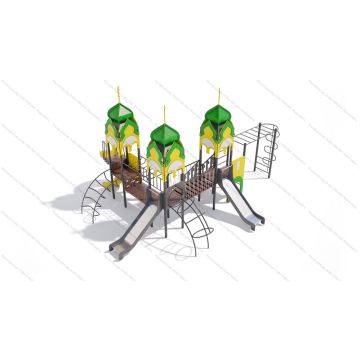 ДИК Королевство с винтовой горкой серия Храм