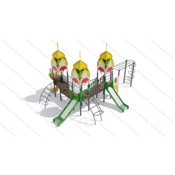 ДИК Королевство с винтовой горкой серия Храм